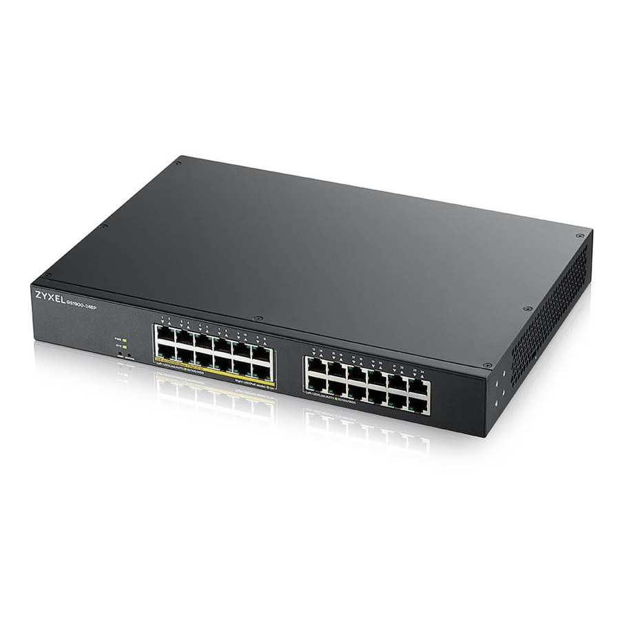 Zyxel GS1900-24EP — Switch 24 porte Gigabit PoE
