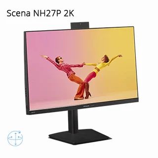 MONITOR SICOMPUTER SCENA 27" NH27P2K 2K - 16:9 - MULTIM. HDMI, DP, HELLO C. - PIVOT