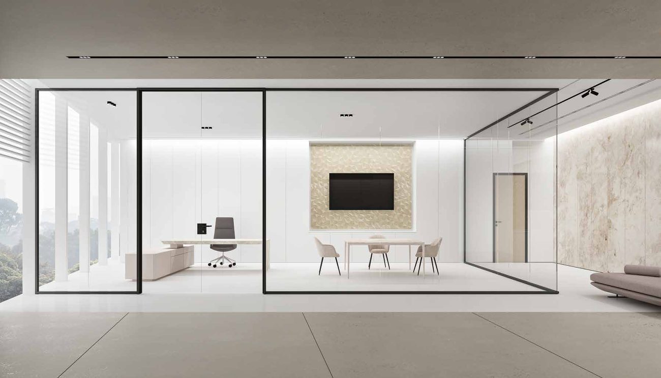 Line Office — arredo per ufficio, pareti divisorie e attrezzate per l’ufficio — foto 11