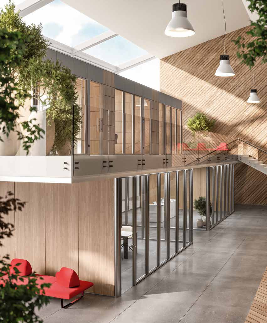 Line Office — arredo per ufficio, pareti divisorie e attrezzate per l’ufficio — foto 4